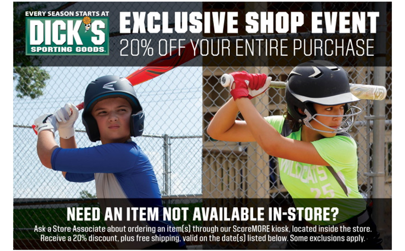 DSG Exclusive Shop Event: 8/15 - 8/18