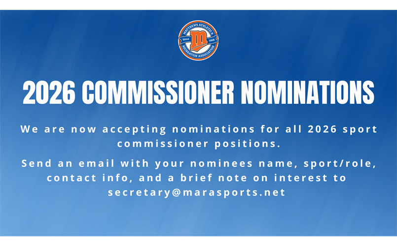 2026 Commissioner Nominations are OPEN!