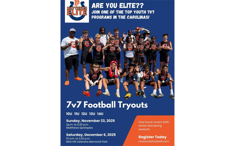 7v7 Matthews Elite Tryouts