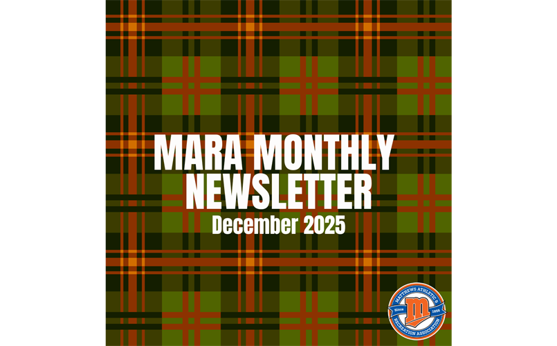 MARA Monthly Newsletter - December