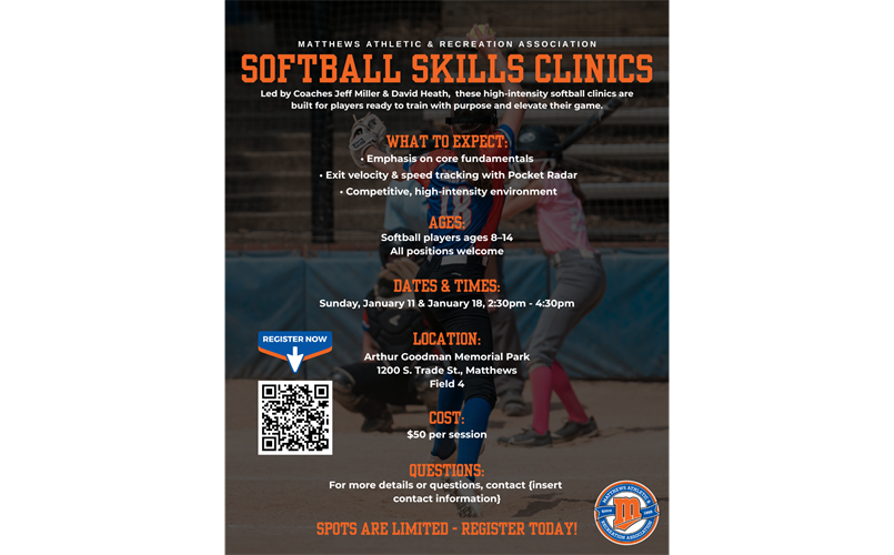 MARA Softball Skills Clinics