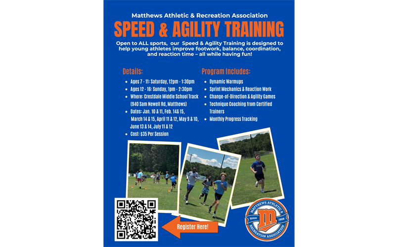 MARA Winter Speed & Agility Clinics 